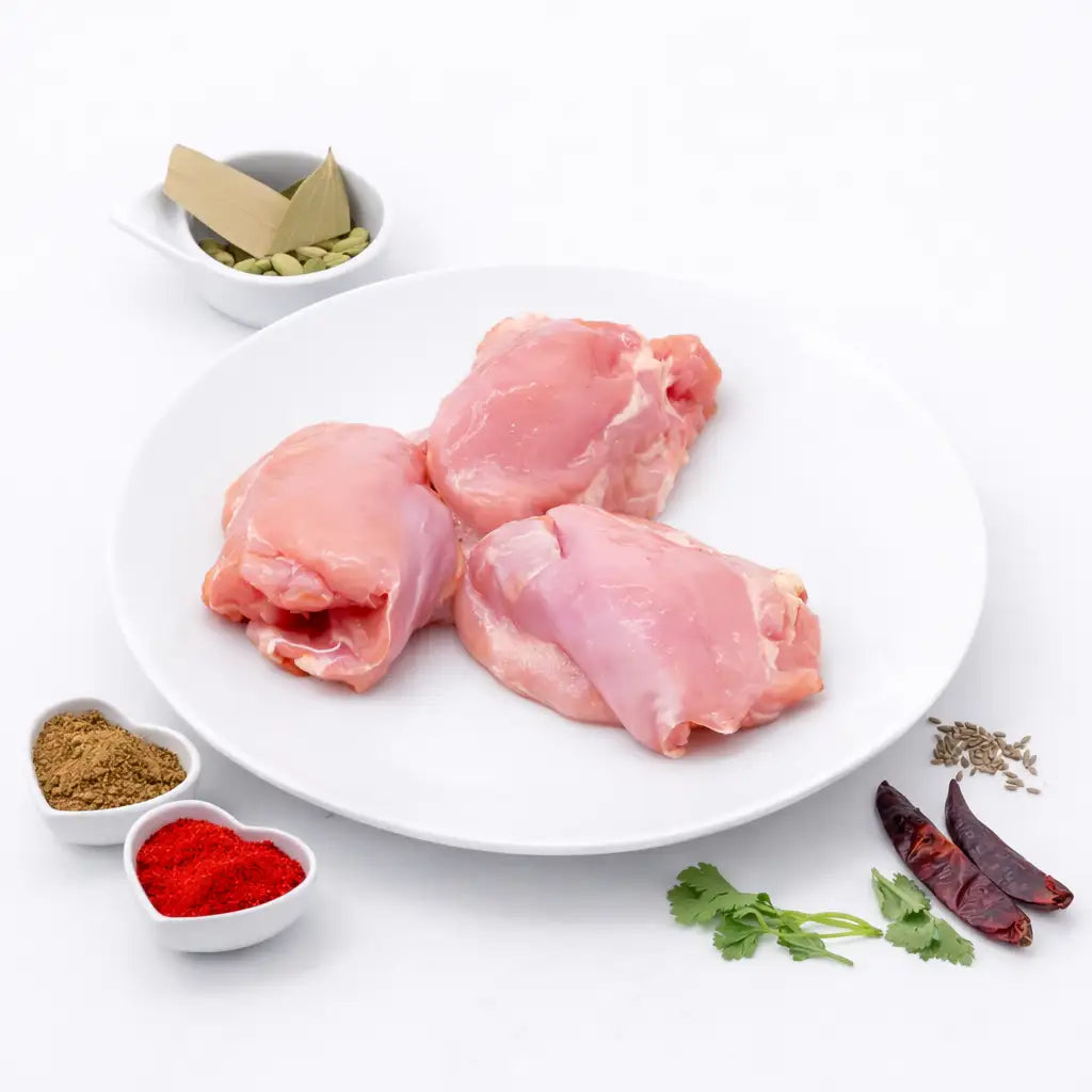 Chicken Thigh Boneless, Highlight tenderness | Mutton Mahal, New Delhi