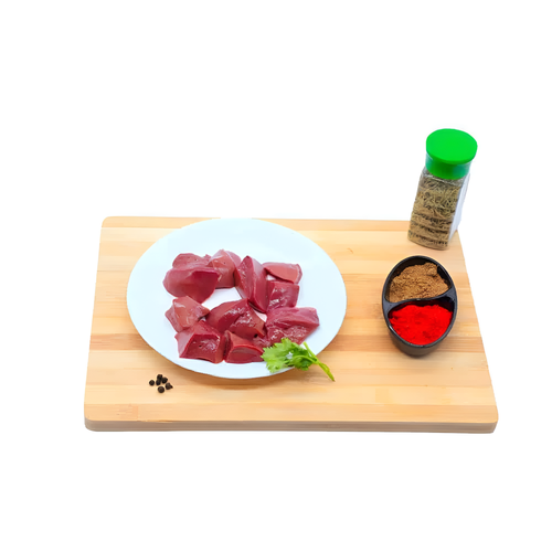 LAMB LIVER CHUNKS WEIGHT– 500GM