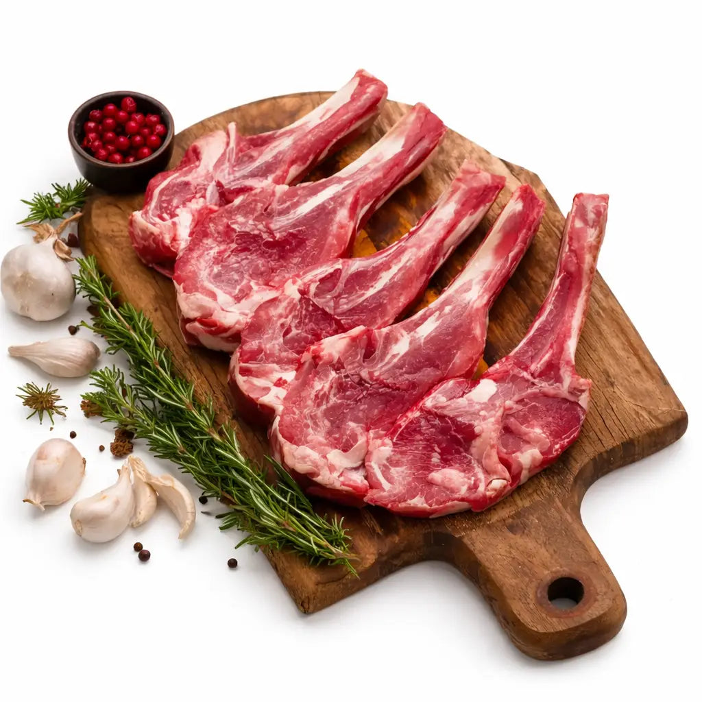 Fresh Mutton Burra BBQ Cut 500g | Bone-In Ribs – South Delhi