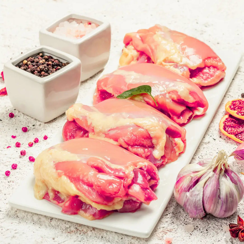 CHICKEN THIGH WITH BONE WEIGHT– 500GM