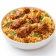 Mutton Biryani Cut
